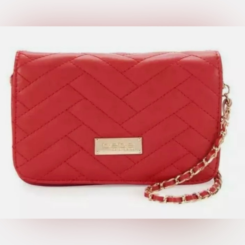 NEW BEBE Sophia Crossbody Bag Purse Candy Apple